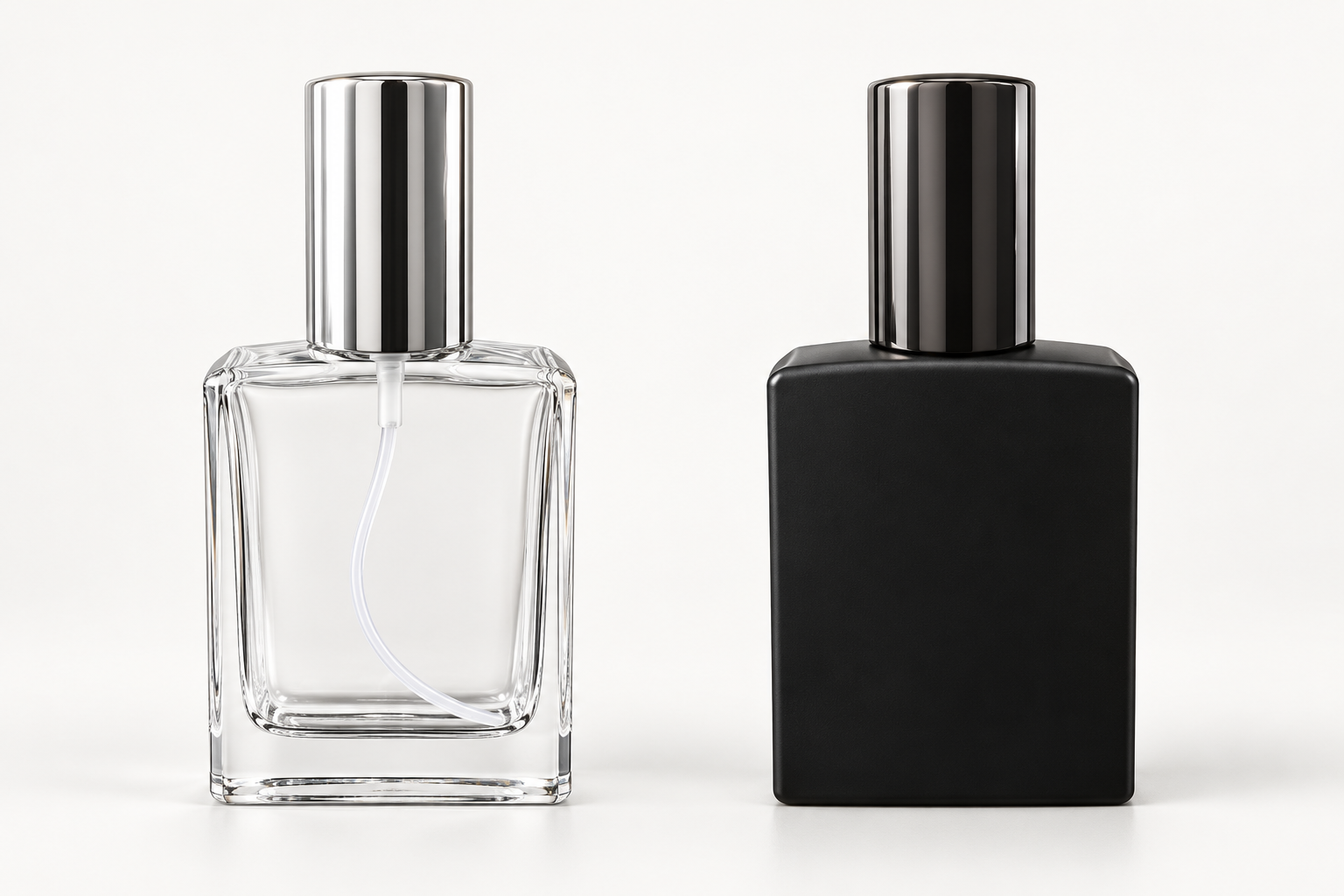 Perfume packaging guide illustration