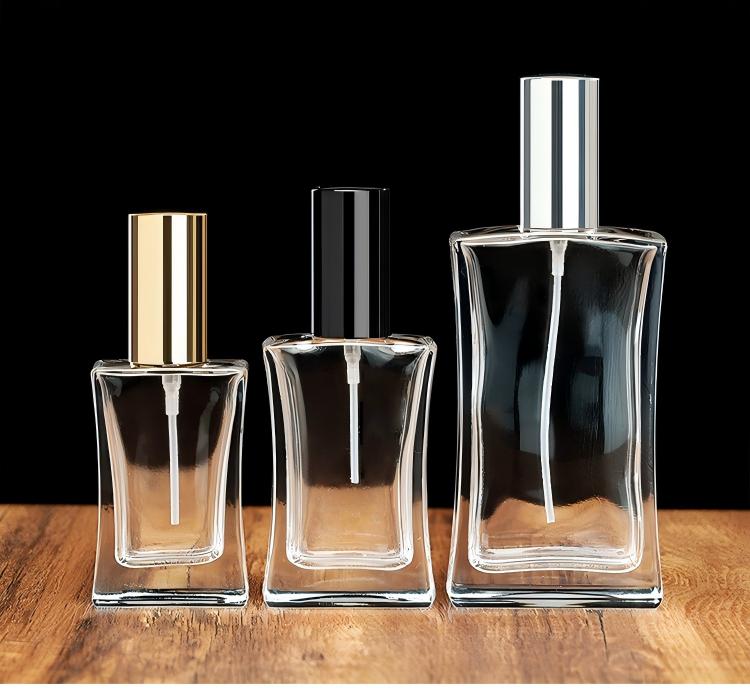 Wholesale 30-50-100ml Round And Square Glass Perfume Bottle