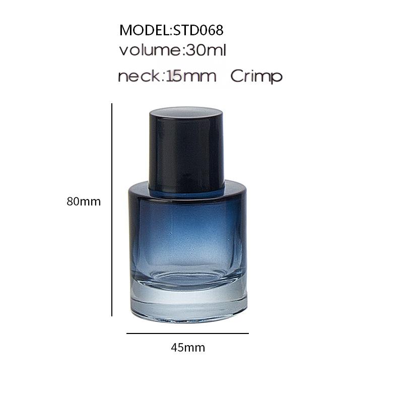 Wholesale 30ml Round Glass Perfume Bottle