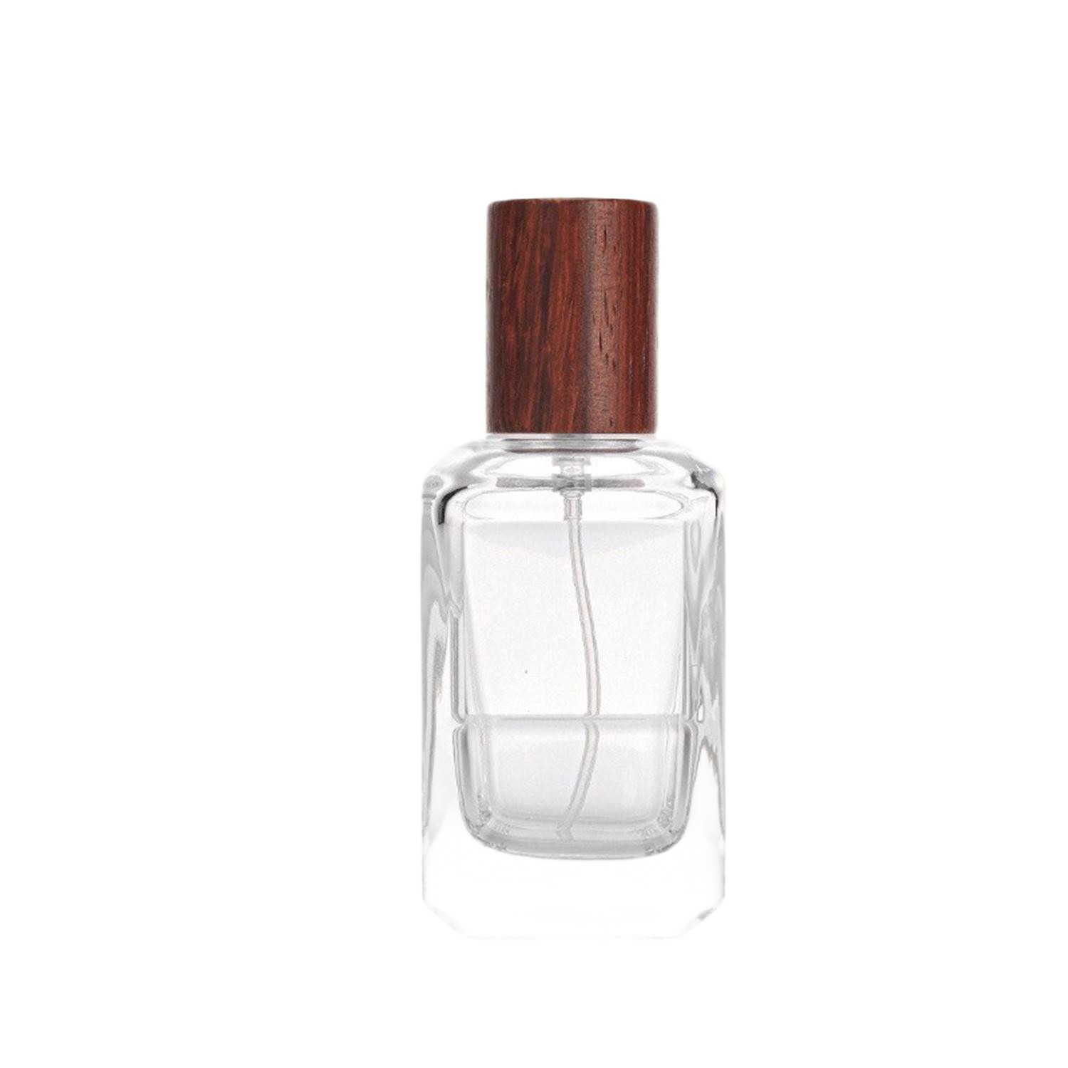 Wholesale 50ml Square Glass Perfume Bottle