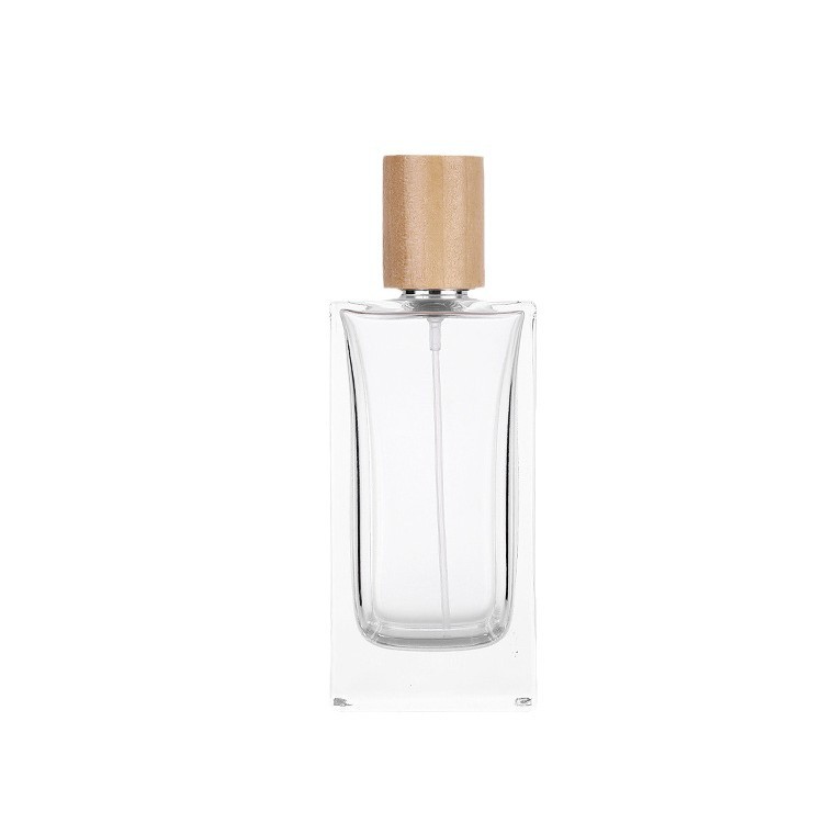 Wholesale 100ml Rectangular Glass Perfume Bottle