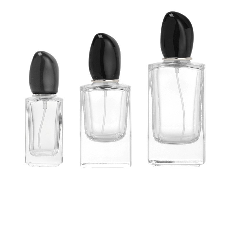 Wholesale 100ml Square Glass Perfume Bottle