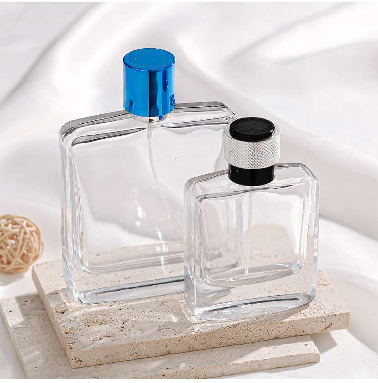 Wholesale 100ml Rectangular Glass Perfume Bottle