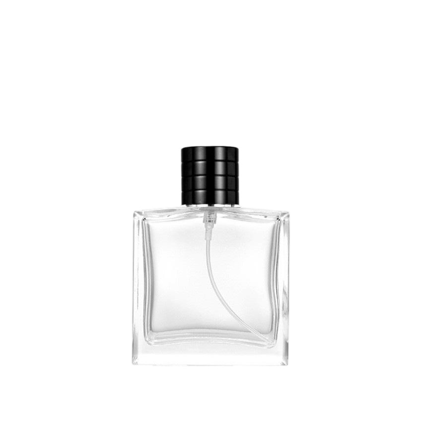 Wholesale 50ml Rectangular Glass Perfume Bottle