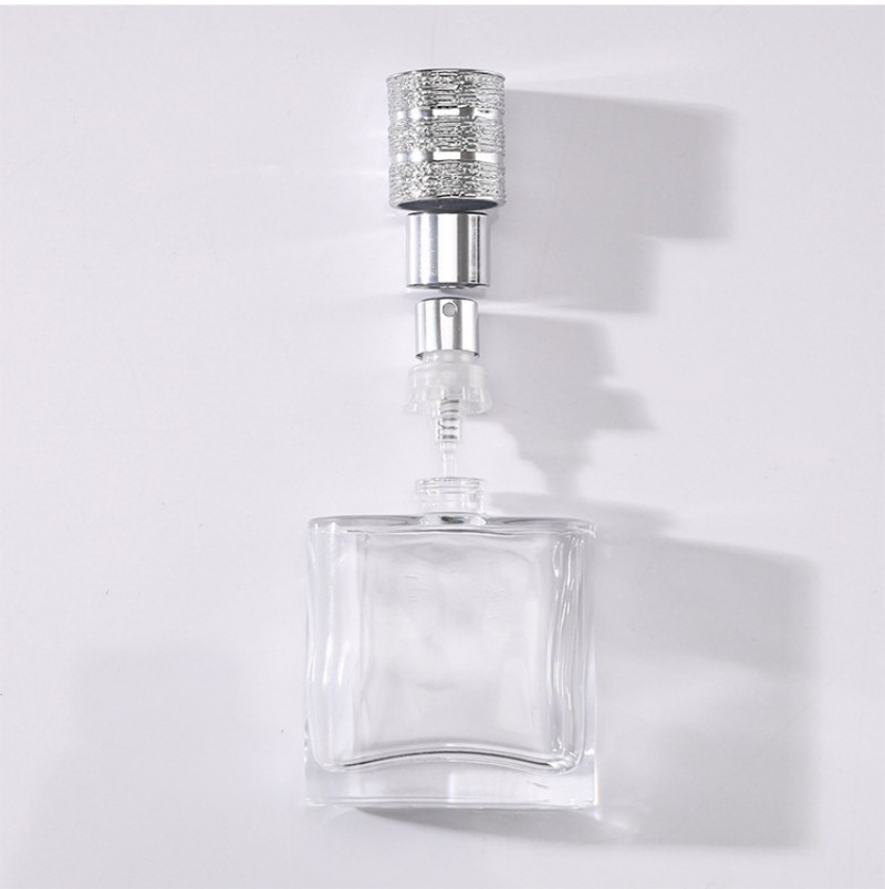 Wholesale 30ml Square Glass Perfume Bottle