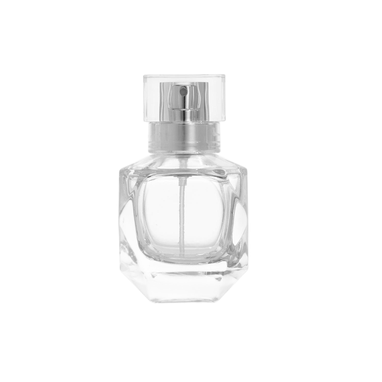 Wholesale 30ml Heavy-Base Octagonal Glass Perfume Bottle