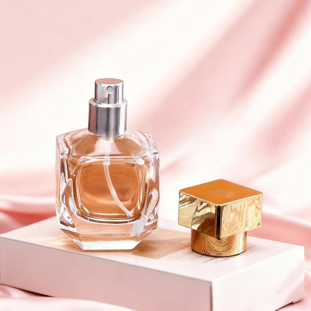 Wholesale 100ml Heavy-Base Rectangular Glass Perfume Bottle