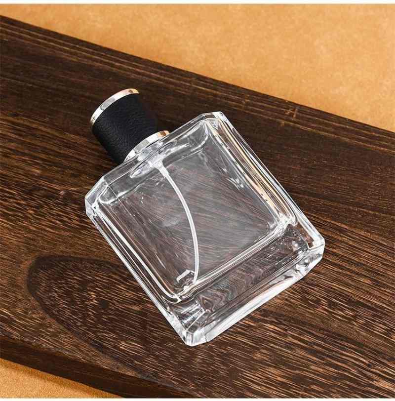 Wholesale 100ml Rectangular Glass Perfume Bottle