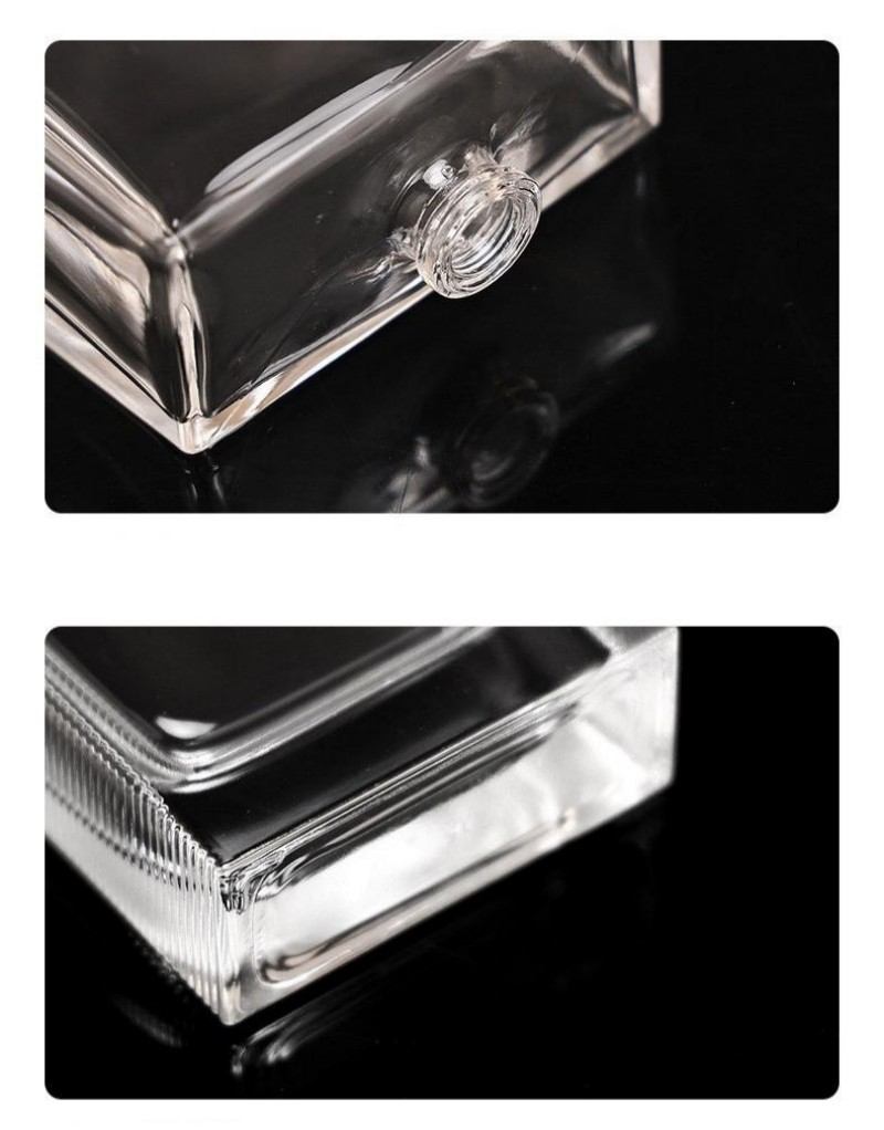 Wholesale 100ml Rectangular Glass Perfume Bottle