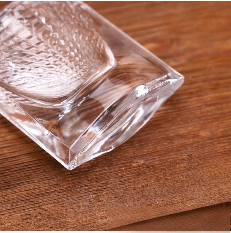Wholesale 75ml Rectangular Glass Perfume Bottle