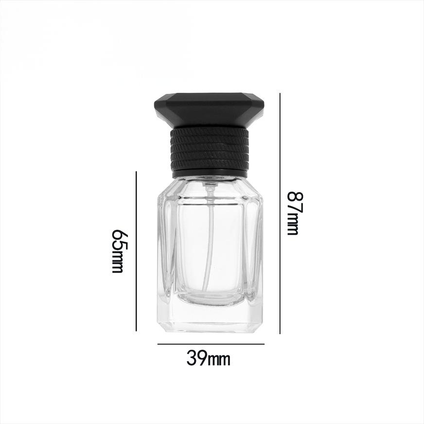 Wholesale 30ml Octagonal Glass Perfume Bottle