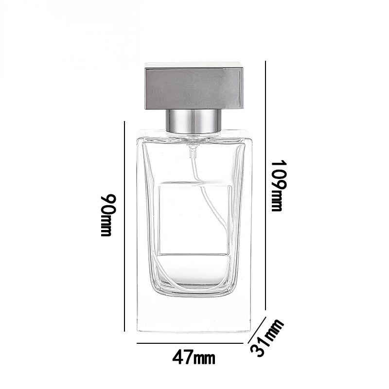 Wholesale Rectangular Glass Perfume Bottle