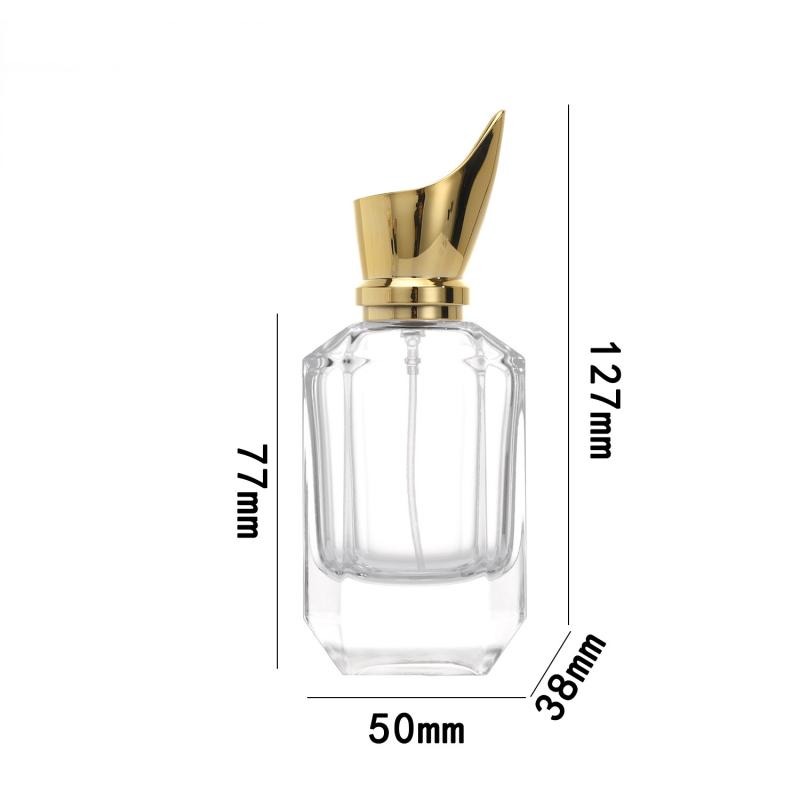 Wholesale 30ml Octagonal Glass Perfume Bottle