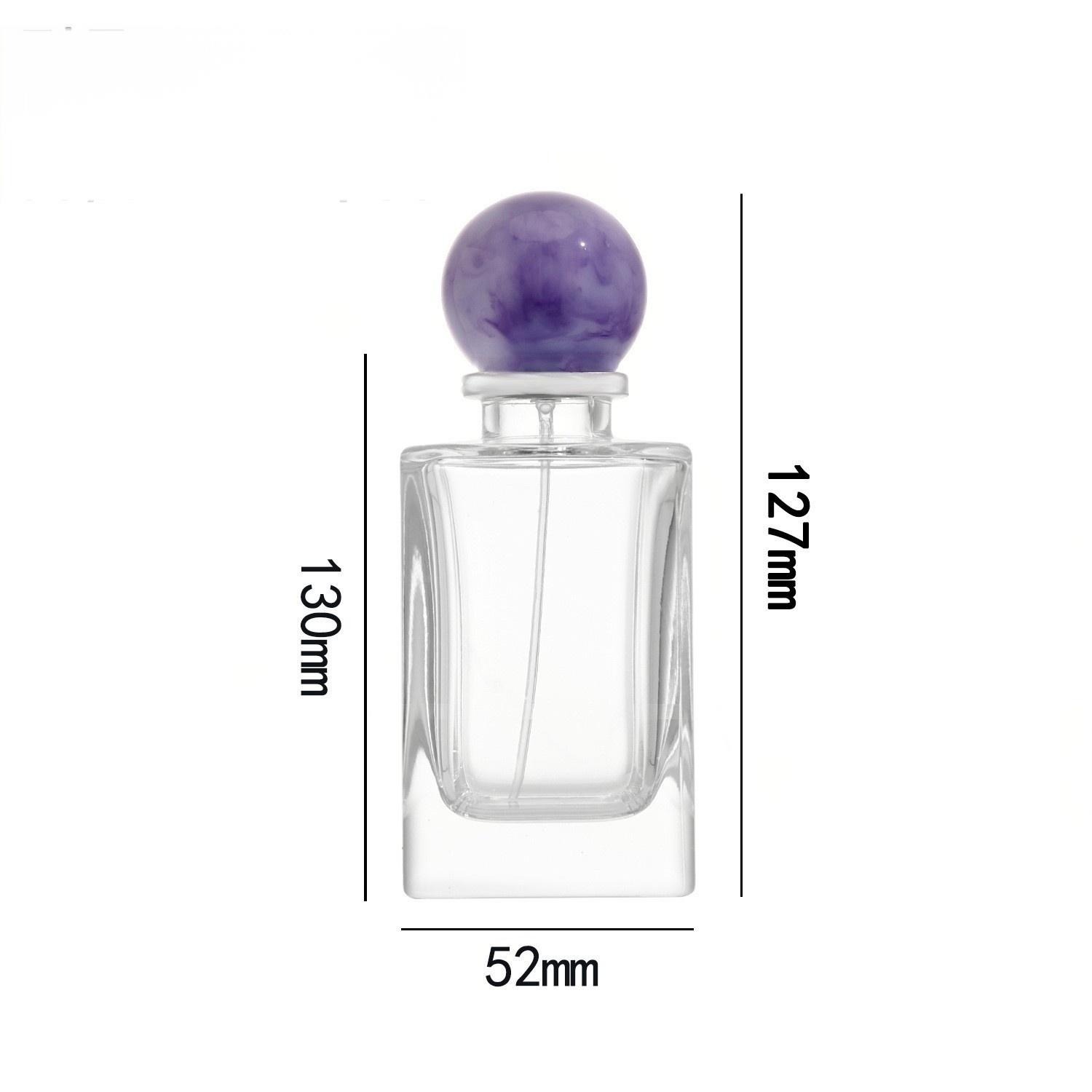 Wholesale 100ml Rectangular Glass Perfume Bottle
