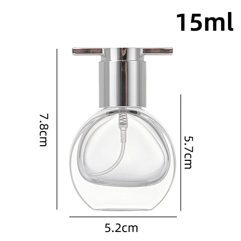 Wholesale 15ml Oval Glass Perfume Bottle