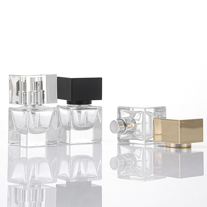 Wholesale 15ml Square Glass Perfume Bottle