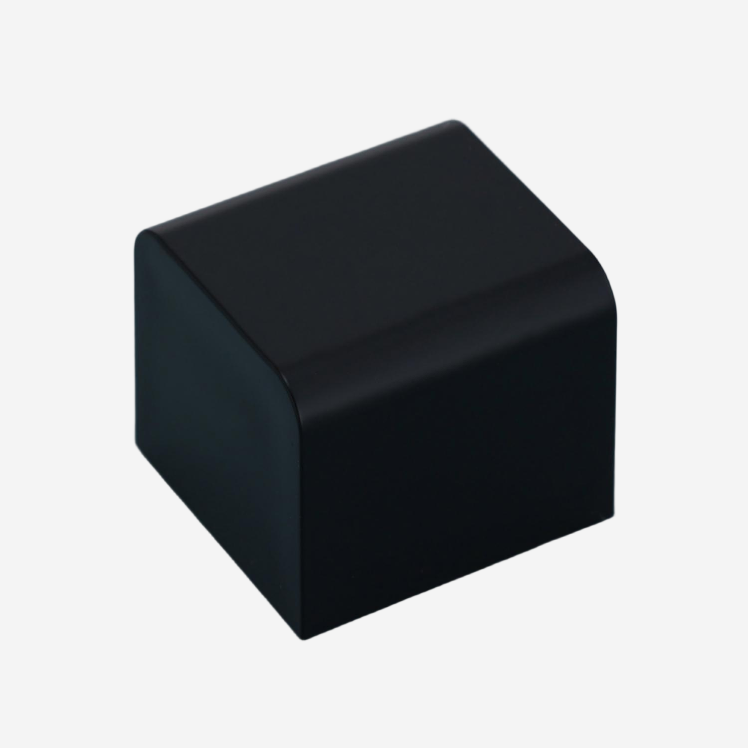 Wholesale Matte Black Square Magnetic Perfume Cap