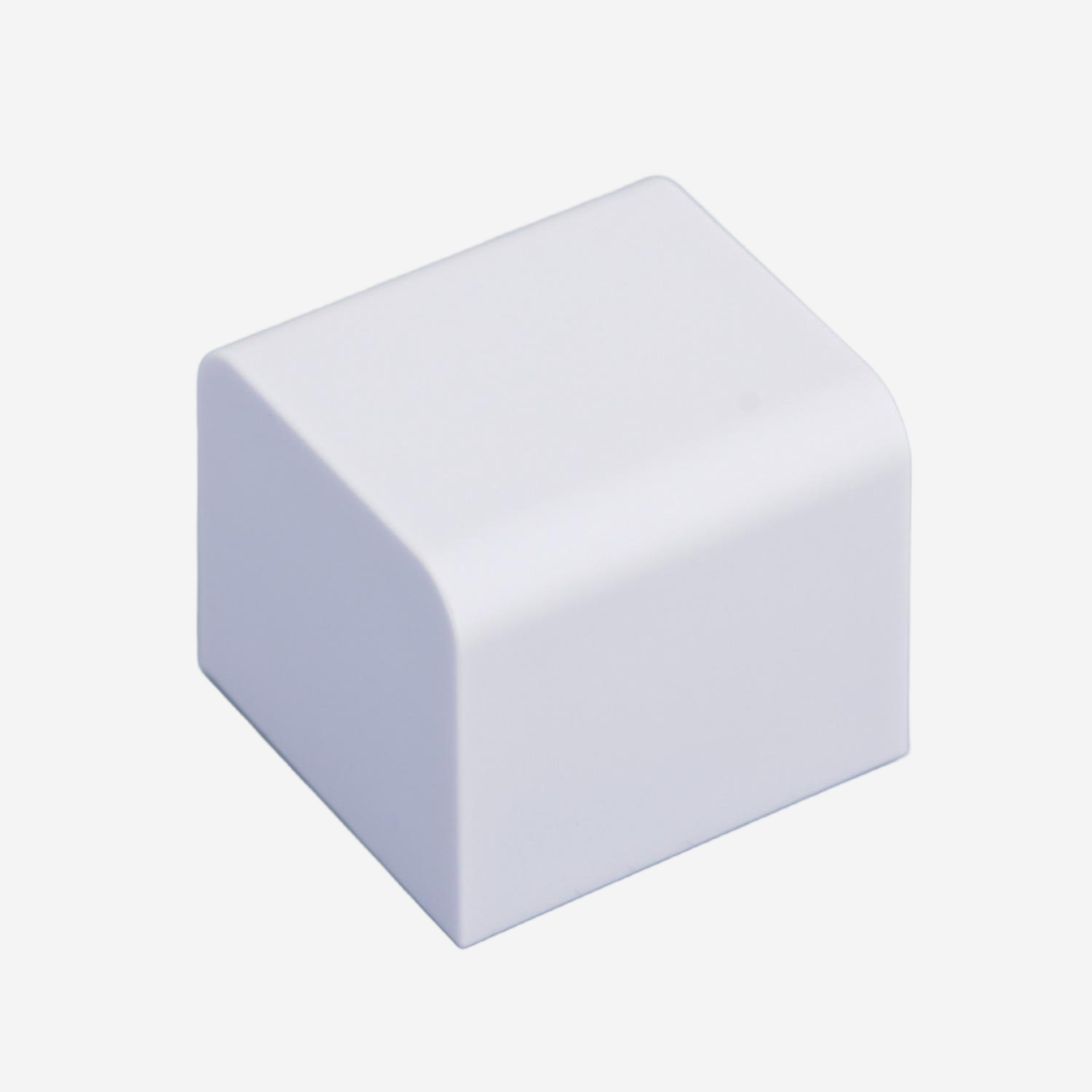 Wholesale Matte White Square Magnetic Perfume Cap