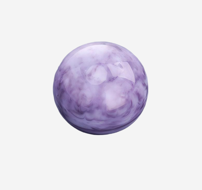 Wholesale Purple Marbled Spherical Perfume Cap