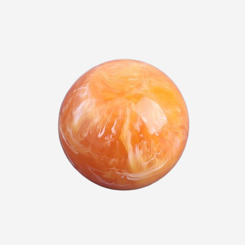 Wholesale Orange Swirl Spherical Perfume Cap