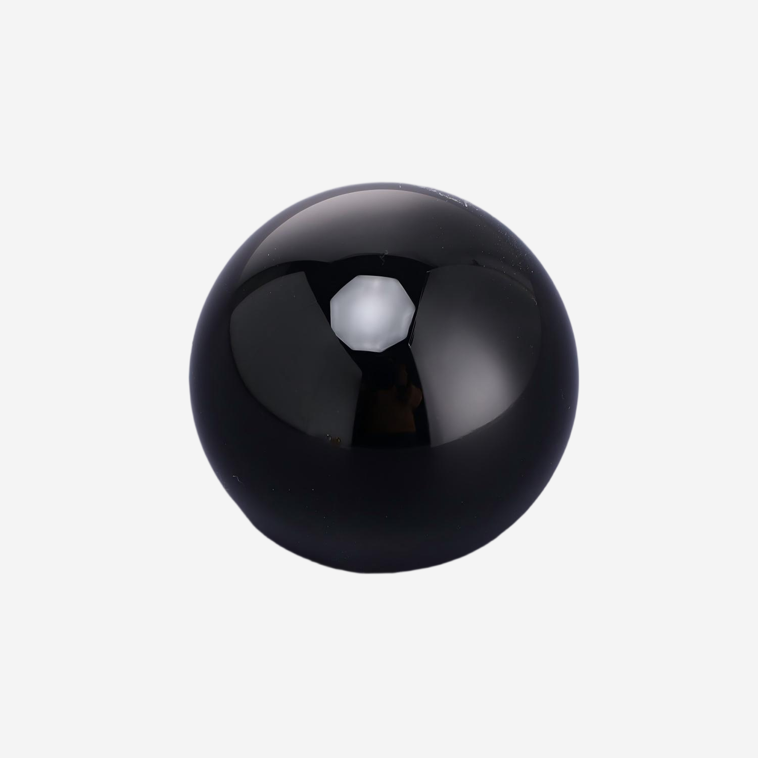 Wholesale High Gloss Black Ball Perfume Cap