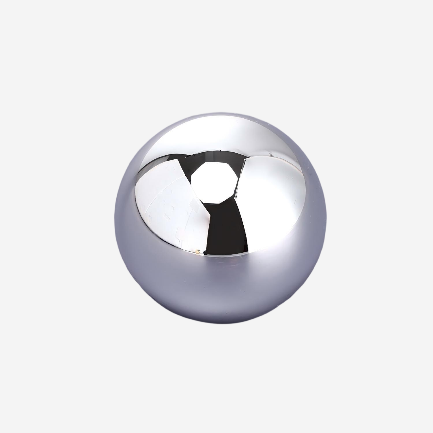 Wholesale Bright Silver Tone Ball Perfume Cap