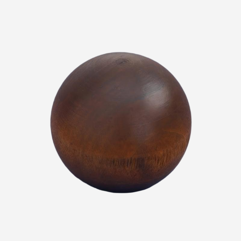 Wholesale Dark Wood Look Spherical Perfume Cap