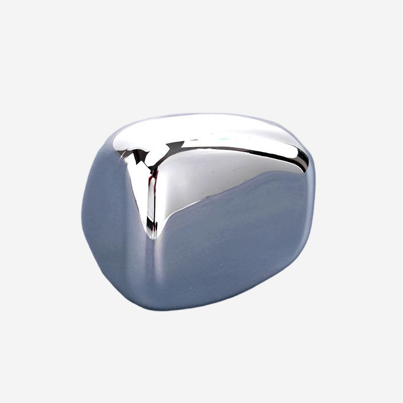 Wholesale Silver Tone Rounded Rectangle Perfume Cap