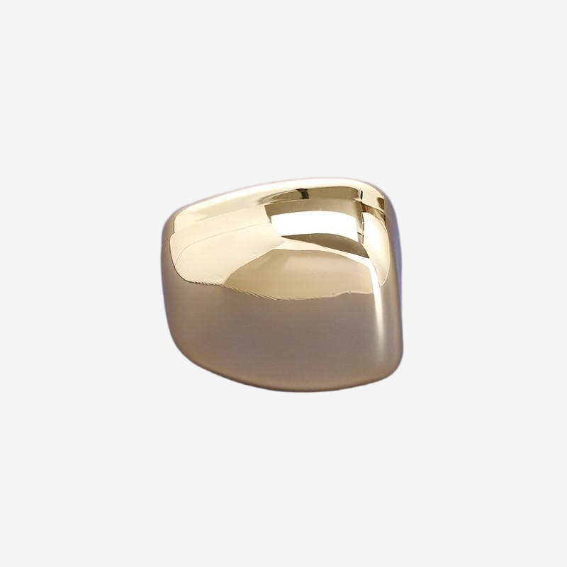 Wholesale Gold Tone Rounded Rectangle Perfume Cap