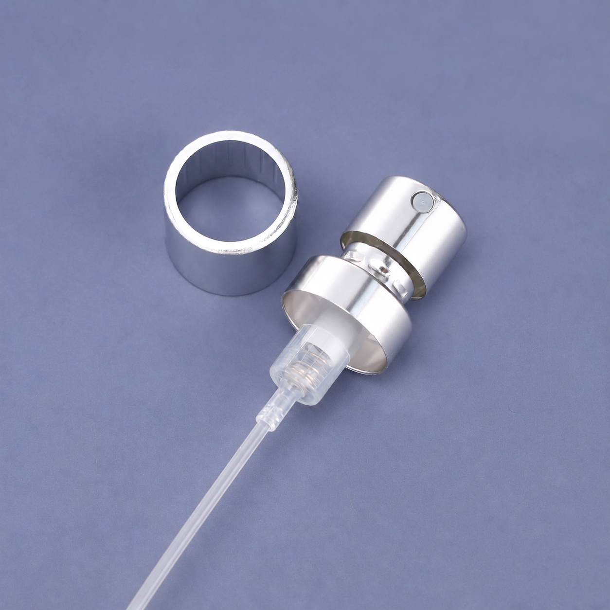 Wholesale 15mm Silver Perfume Spray Pump with Collar