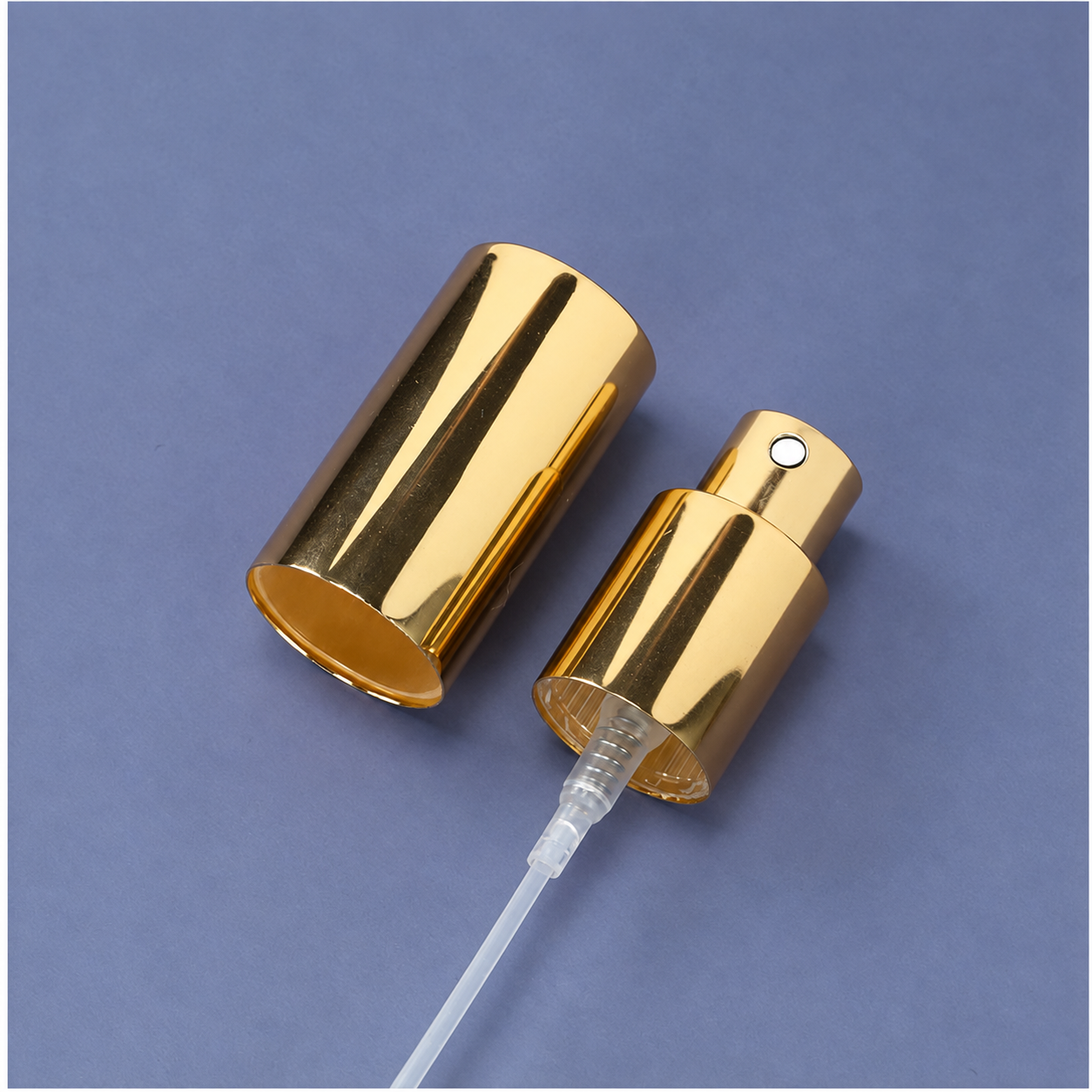 Wholesale 18mm Gold Screw-On Perfume Spray Pump with Cap