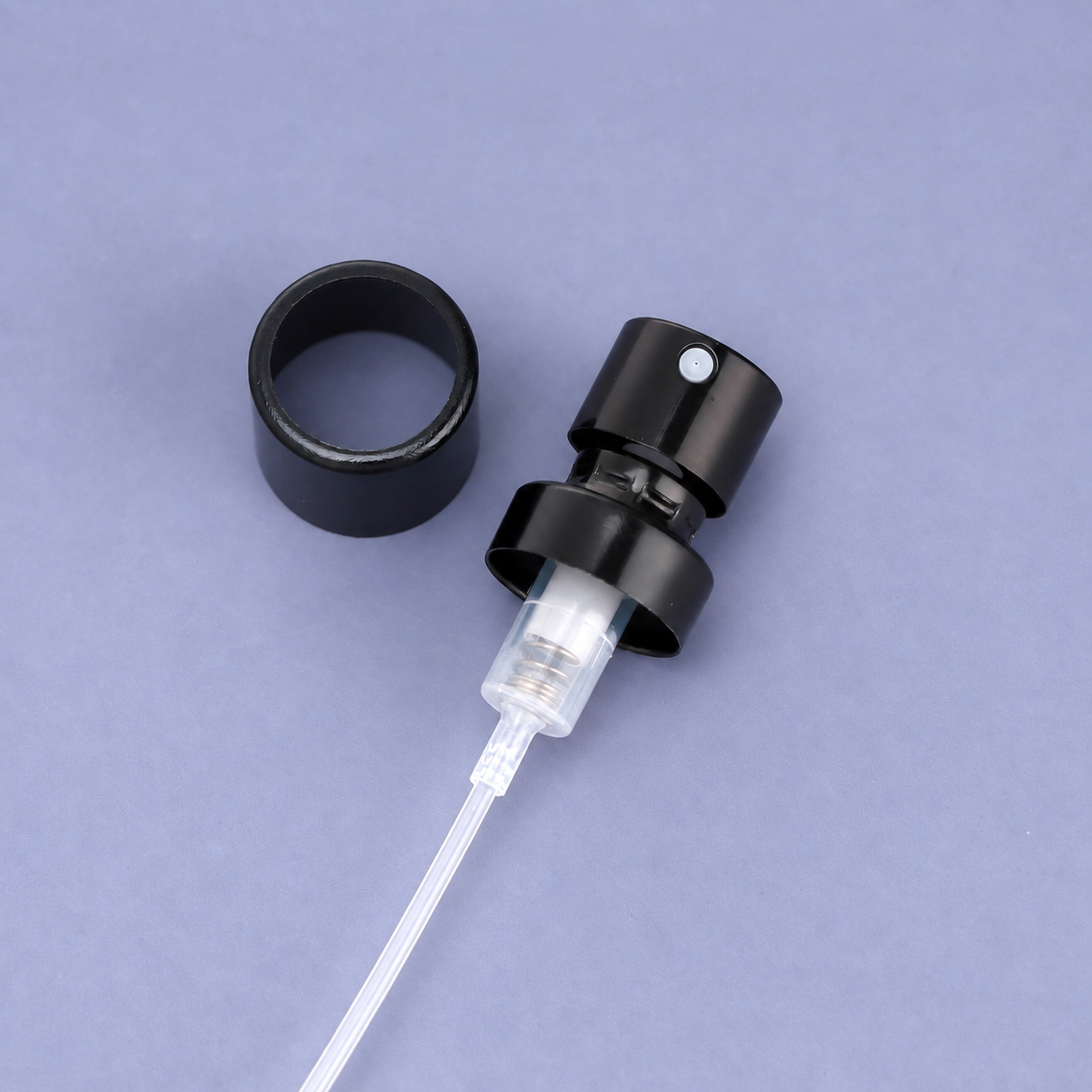Wholesale 15mm Black Perfume Spray Pump with Collar